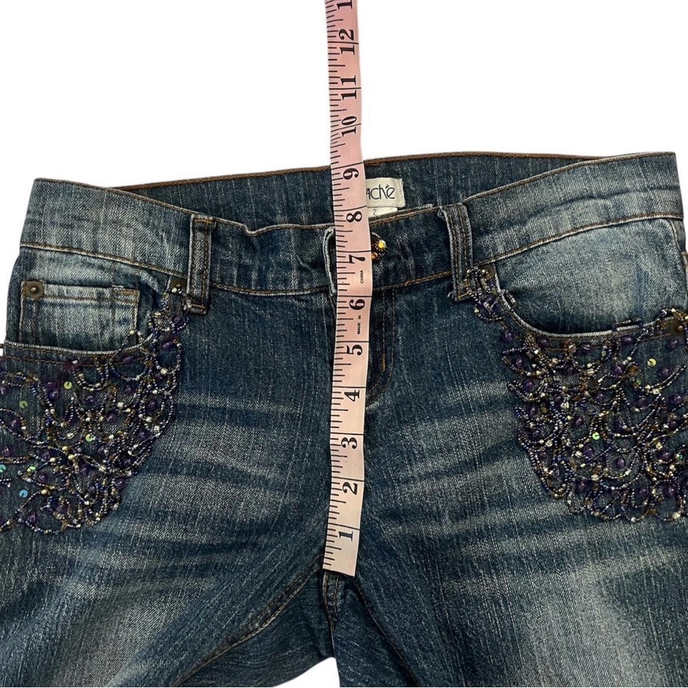 Vintage Cache Low Rise Boot Cut Jeans with
Embellished Pockets - Picture 8 of 8
